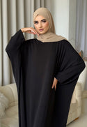 Aaliya Collections closed mauve abaya