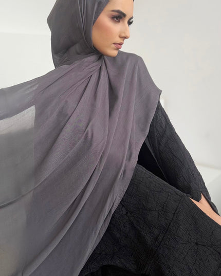 Modal Hijab - Grey