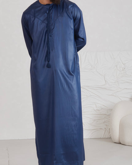 Men's Emirati Thobe - Navy