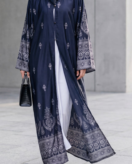 Navy Aura Abaya