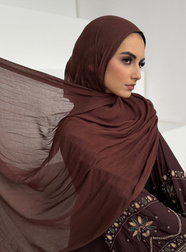 Modal Hijab - Coffee