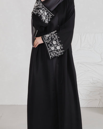 Haya Embellished Sleeve Abaya