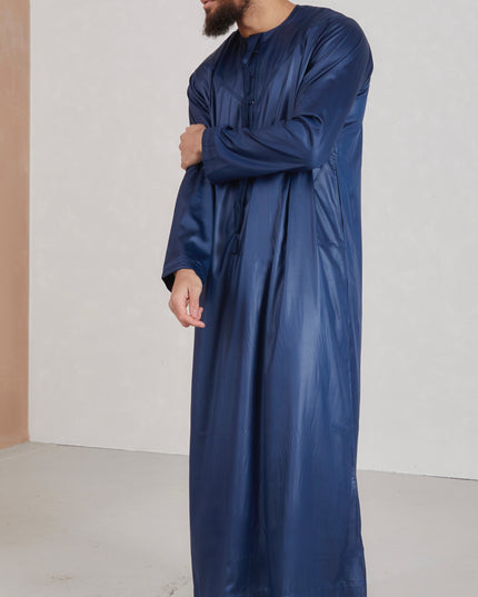 Men's Emirati Thobe - Navy