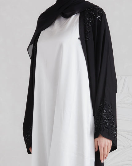 Satin Sleeveless Slip - White