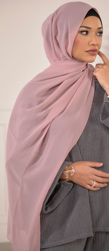 Chiffon Hijab -  Lilac