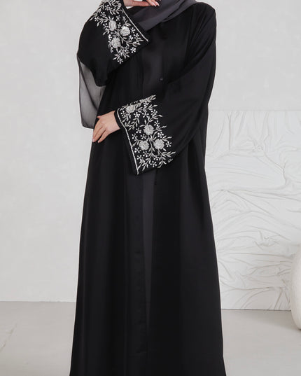 Haya Embellished Sleeve Abaya