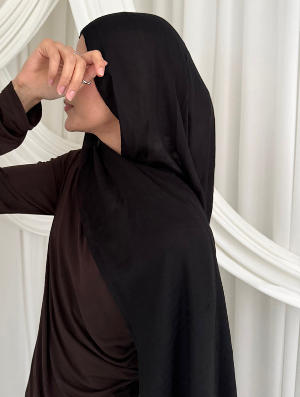 Modal Hijab - Black