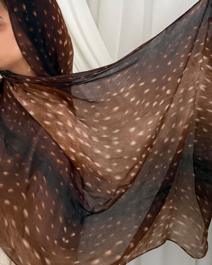 Tie Dye Modal Hijab - Bambi